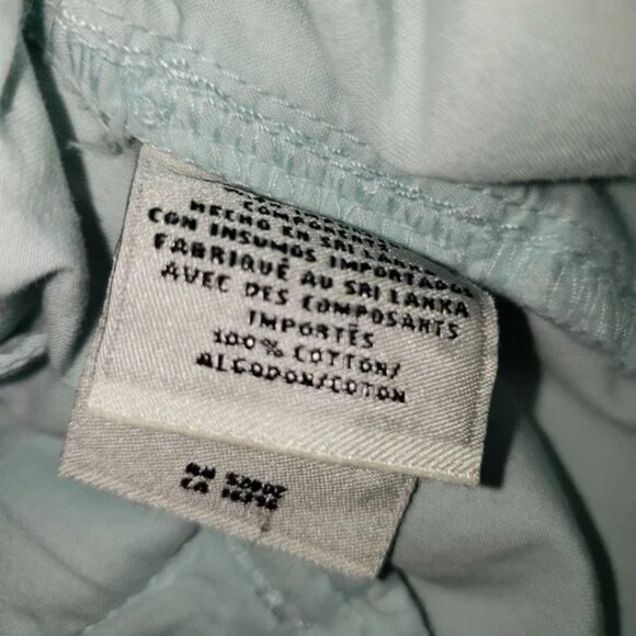 Liz Claiborne blue cotton capris pants size 10 - Picture 7 of 7